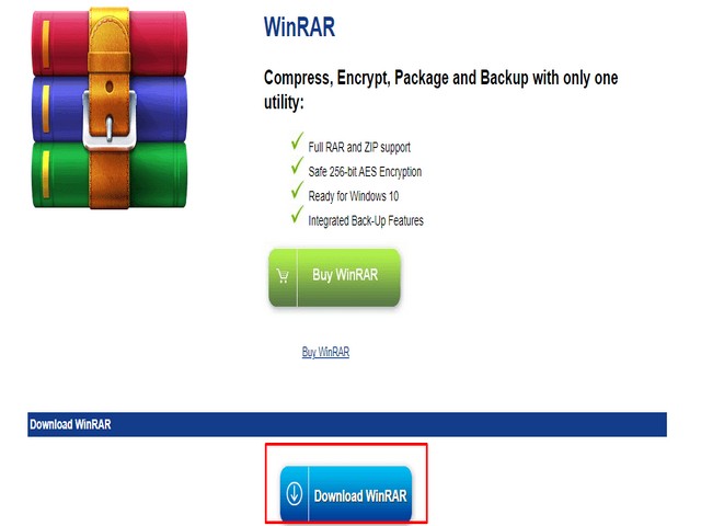 Hướng dẫn tải và cài đặt phần mềm WinRAR