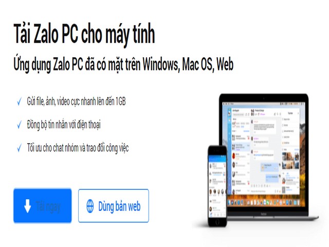 Hướng dẫn tải và cài đặt phần mềm Zalo