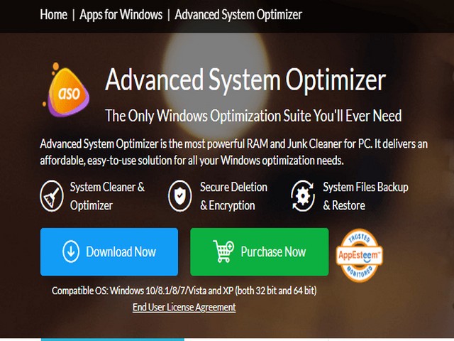Hướng dẫn tải xuống phần mềm Advanced System Optimizer 