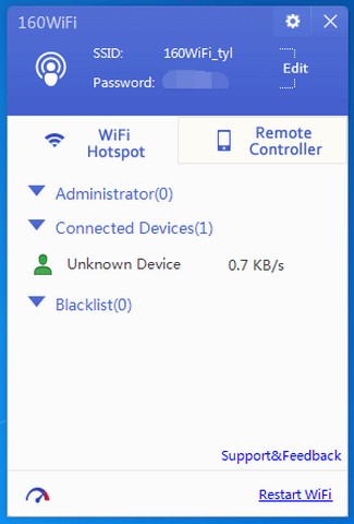 Tải phần mềm 160 WiFi Free Software OSTotoHotspot miễn phí