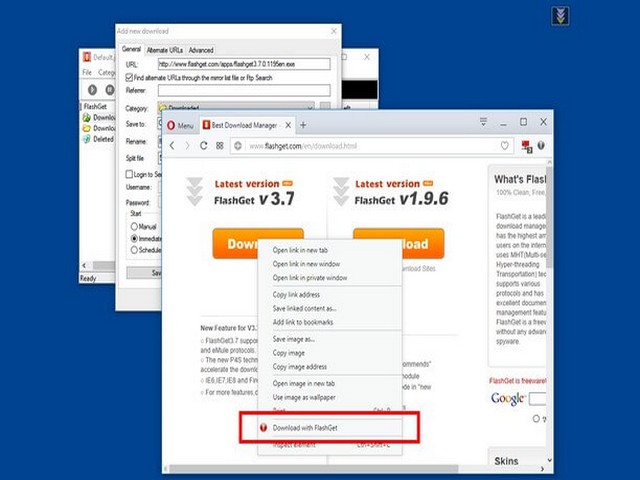 Tải phần mềm FlashGet – Trình hỗ trợ download tốc độ cao