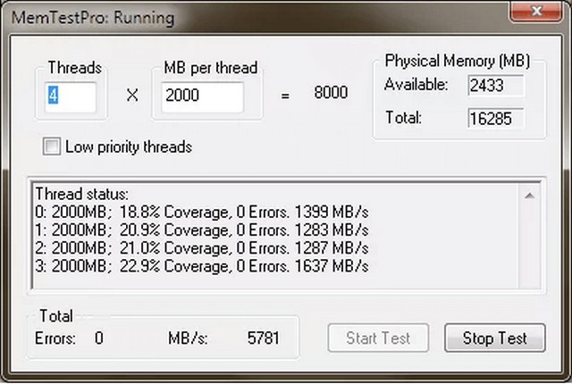 Tải phần mềm MemTest86 – Kiểm tra bộ nhớ, check lỗi RAM trên máy tính
