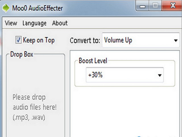 Tải phần mềm Moo0 Audio Effect – Tăng âm lượng loa, thêm hiệu ứng cho âm thanh