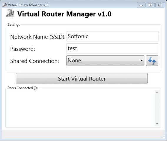 Tải phần mềm Virtual Router Manager – Điểm phát sóng Wi-Fi