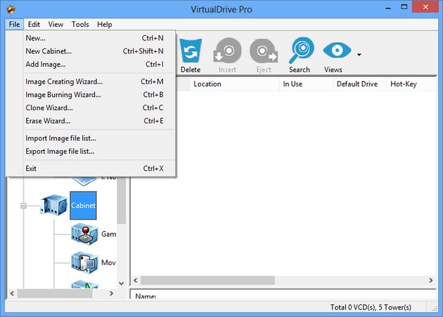Tải phần mềm VirtualDrive Pro 16.10 – Tạo đĩa CD/DVD/Blu-ray ảo