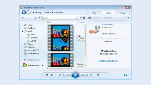 Tải phần mềm Windows Media Player – Trình nghe nhạc của Microsoft