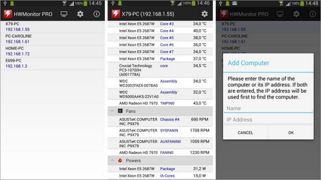 Tính năng nổi bật của CPU Cpuid HWMonitor đầy đủ