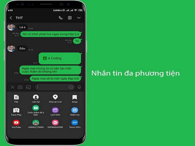 Tính năng nổi bật của phần mềm LINE