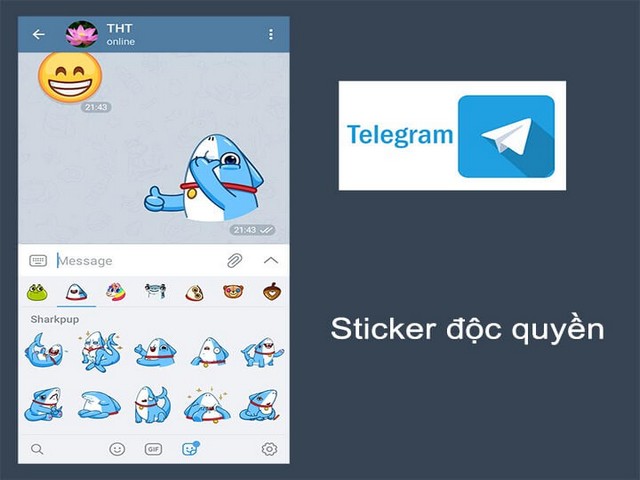 Tính năng nổi bật của phần mềm Telegram đầy đủ