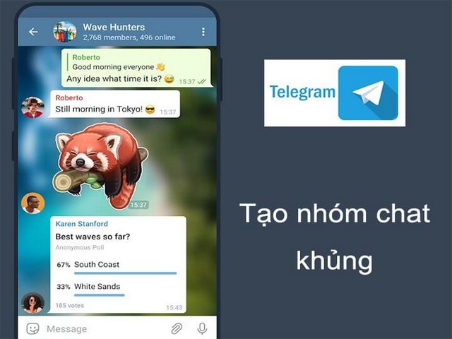 Tính năng nổi bật của phần mềm Telegram nhanh nhất