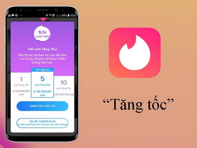 Tính năng nổi bật của phần mềm Tinder free