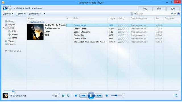 Tính năng nổi bật của Windows Media Player