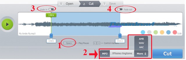 Hướng dẫn cách cắt nhạc trực tuyến với phần mềm Audio Cutter nhanh nhất