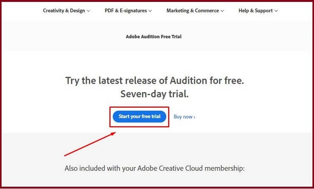 Hướng dẫn tải và cài đặt phần mềm Adobe Audition CC