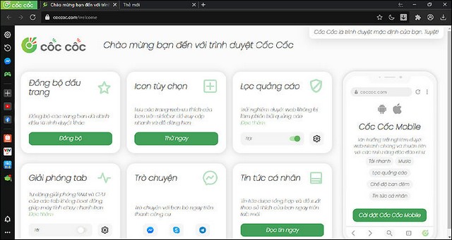 phần mềm Cốc Cốc