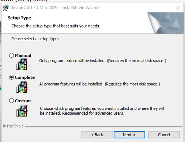 Hướng dẫn tải và cài đặt phần mềm DesignCAD 3D Max hoàn tất