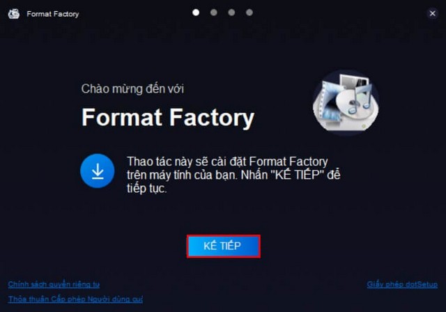 Hướng dẫn tải và cài đặt phần mềm Format Factory mới nhất