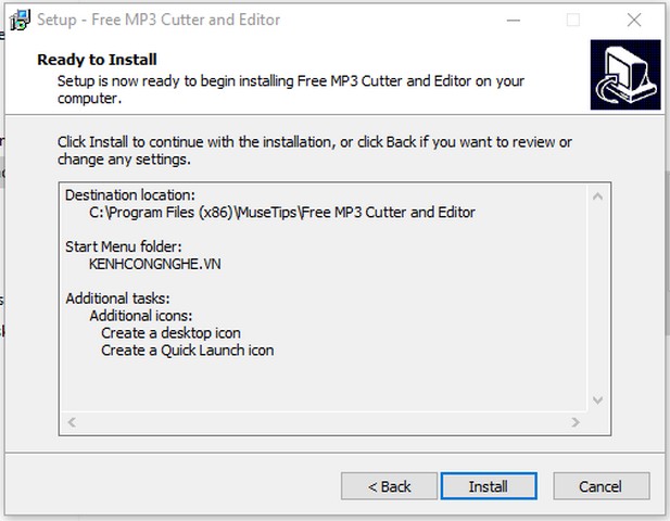 Hướng dẫn tải và cài đặt phần mềm Free MP3 Cutter and Editor mới nhất 2021