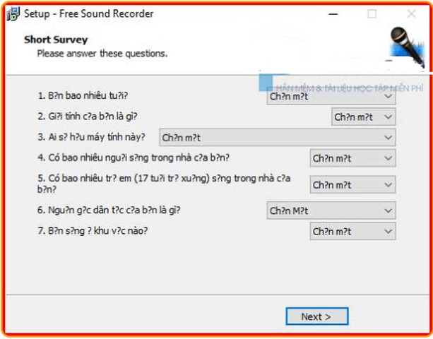 Hướng dẫn tải và cài đặt phần mềm Free Sound Recorder mới nhất 2021
