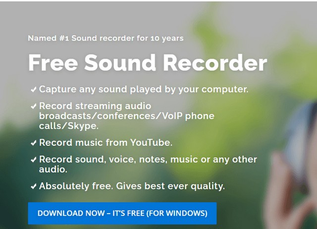 Hướng dẫn tải và cài đặt phần mềm Free Sound Recorder