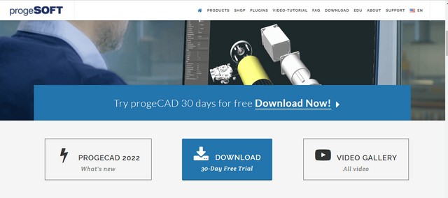 Hướng dẫn tải và cài đặt phần mềm progeCAD