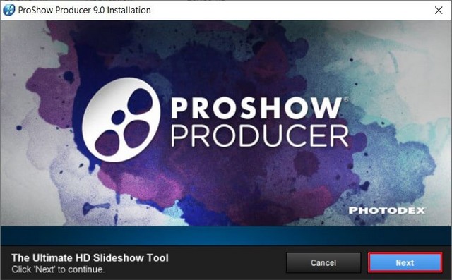 Hướng dẫn tải và cài đặt phần mềm ProShow Producer