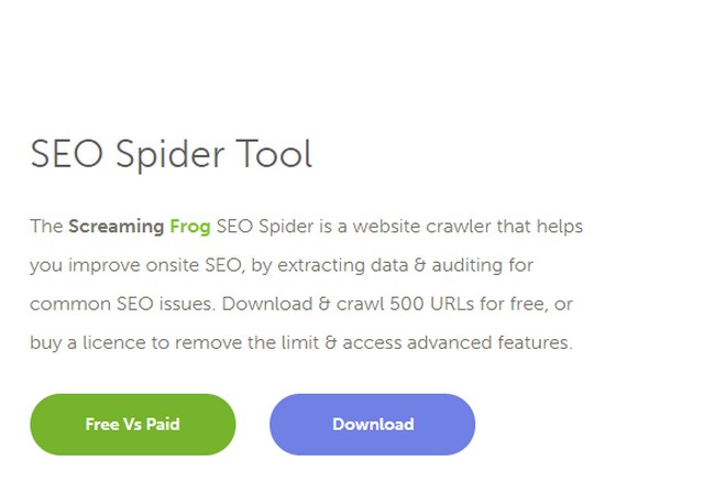 Hướng dẫn tải và cài đặt phần mềm Screaming Frog SEO Spider VS Beam Us Up