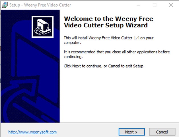 Hướng dẫn tải và cài đặt phần mềm Weeny Free Video Cutter miễn phí