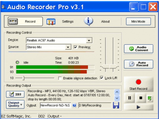 Tải phần mềm Audio Recorder Pro Full key mới nhất hiện nay