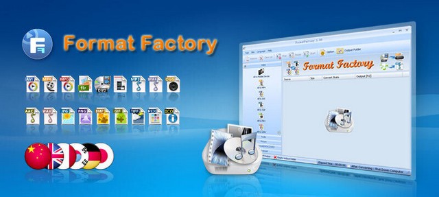 Tải phần mềm Format Factory 32/64 bit chuyển đổi video, audio đa năng