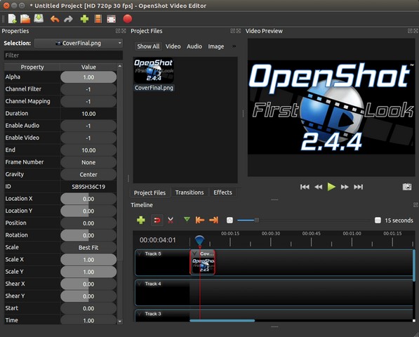 Tải phần mềm OpenShot – Edit video, nâng cao chất lượng phim