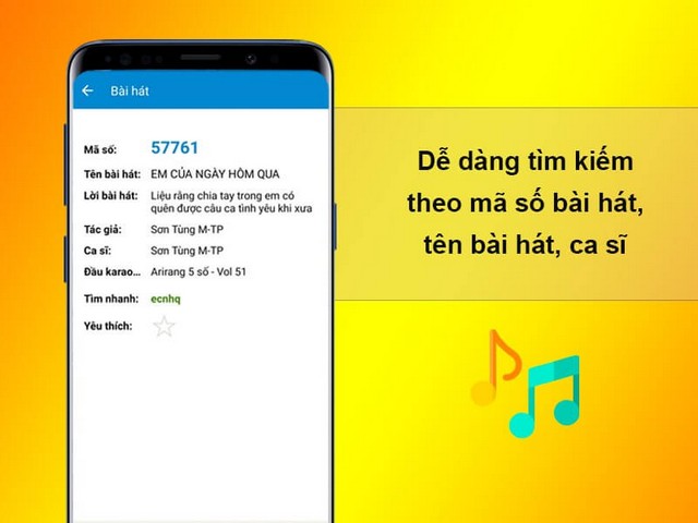 Tính năng nổi bật của Vietnam Karaoke miễn phí