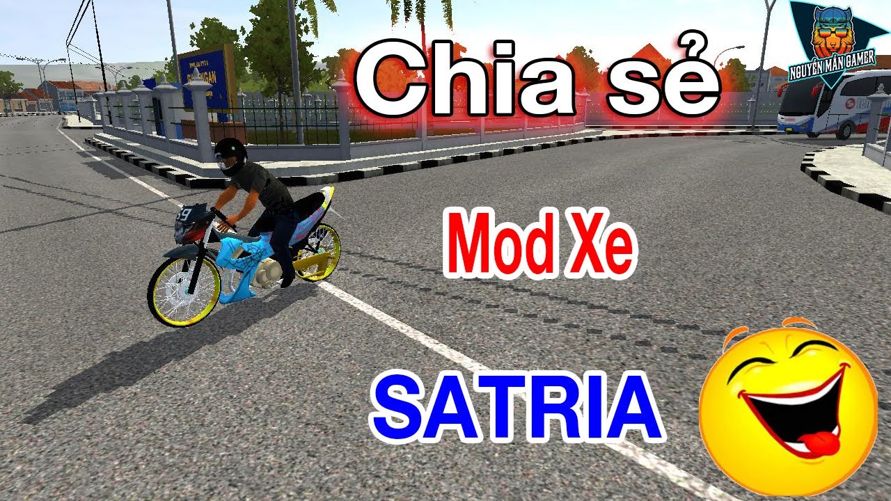 #1 BUSSID – Hướng dẫn mod xe gắn máy Satria trong Bus Simulator Indonesia Mới Nhất