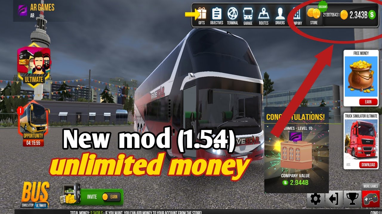 #1 How to download mod (1.5.4)apk with unlimited money | Bus Simulator ultimate | Android Games Show Mới Nhất