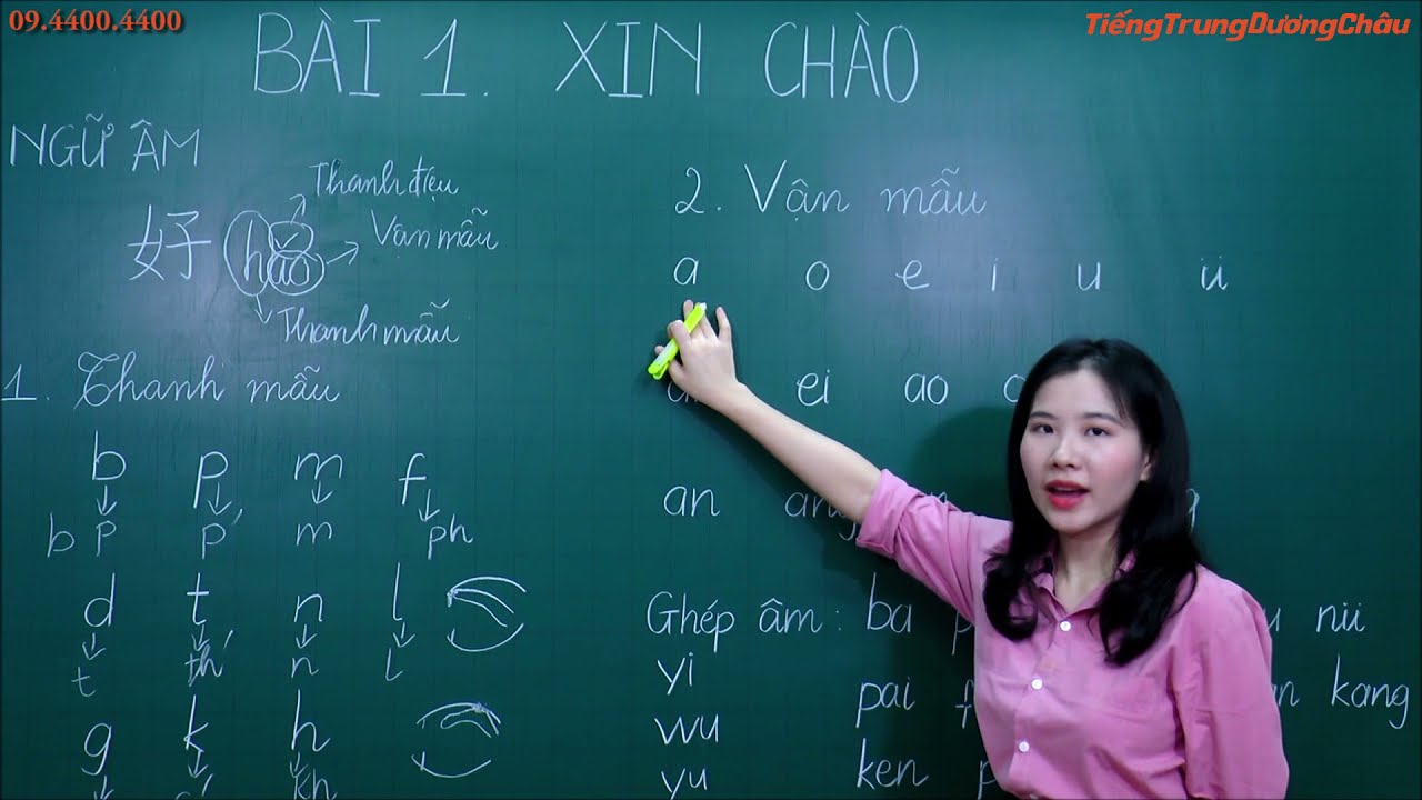 #1 Học tiếng Trung cho người mới bắt đầu | Bài 1 | Giáo trình Hán Ngữ 1 | Phiên Bản 2021 | Tái bản Mới Nhất