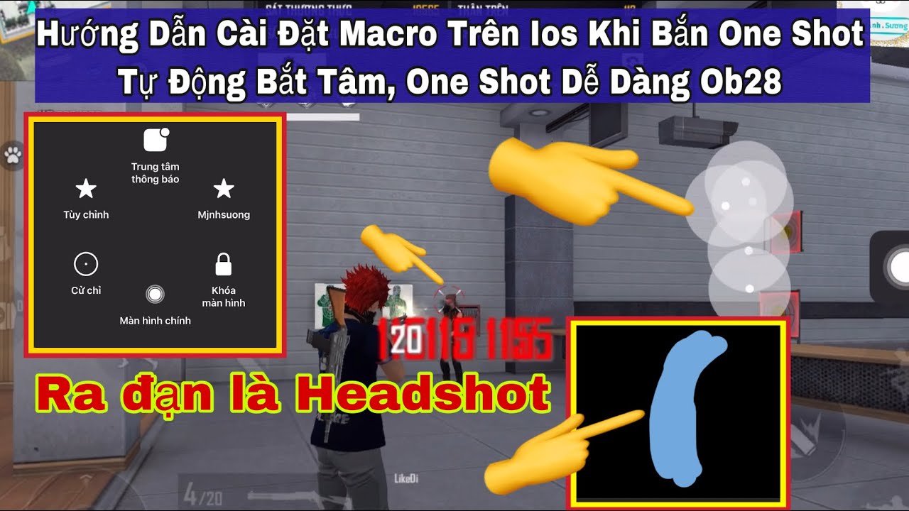 #1 Cài Đặt Macro Trên Ios Bắn One Shot Cho Shotgun Ob28, Ra Đạn Là Headshot | @Kênh Giải Trí Mới Nhất