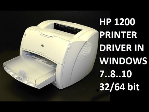 #1 HOW TO DOWNLOAD AND INSTALL HP LASERJET 1200 SERIES DRIVER ON WINDOWS 7..8..10 Mới Nhất