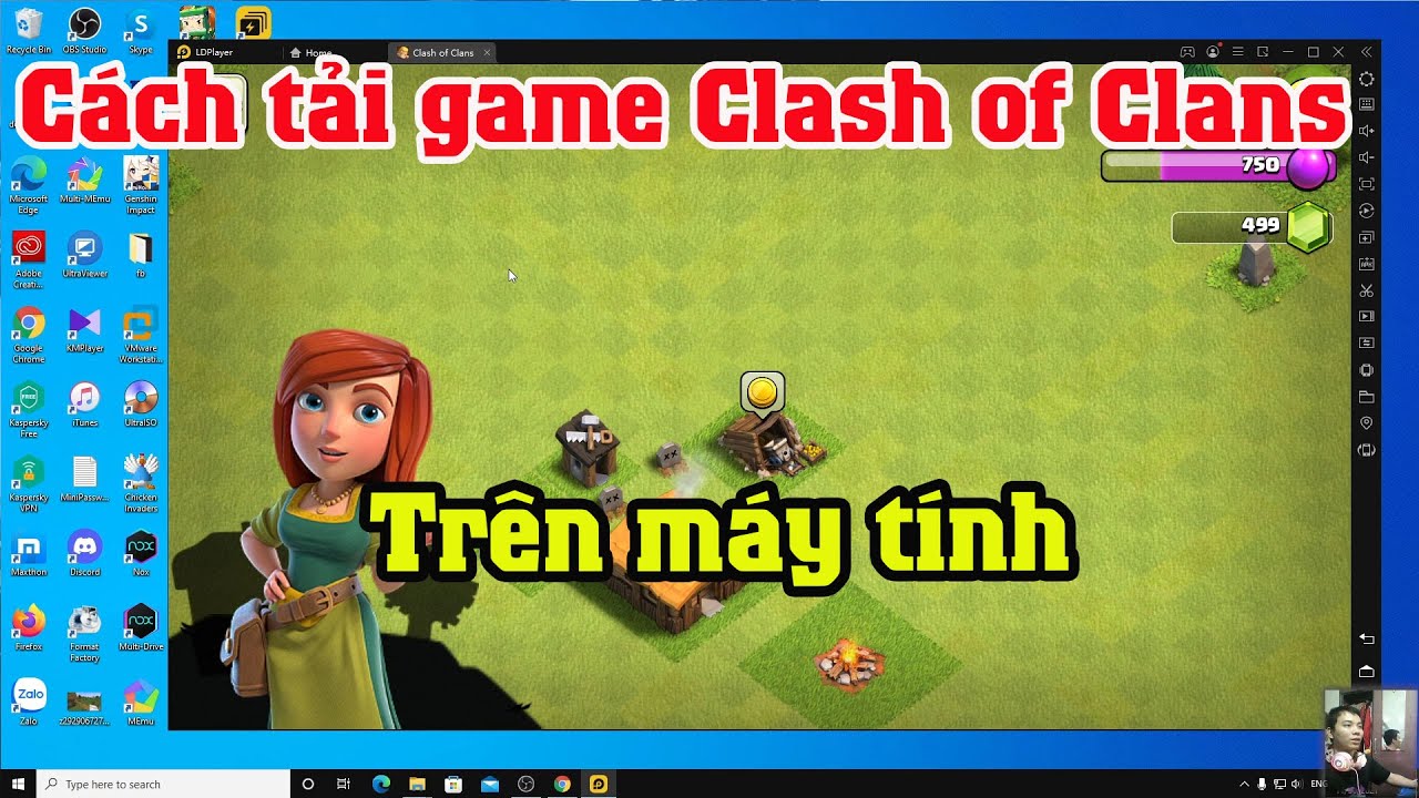 #1 Cách tải game Clash Of Clans trên máy tính | Cách chơi Clash Of Clans trêm laptop pc Mới Nhất