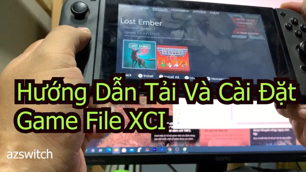 1 Hướng Dẫn Cách Tải Game File Xci Và Cài Đặt Trên Máy Nintendo Switch