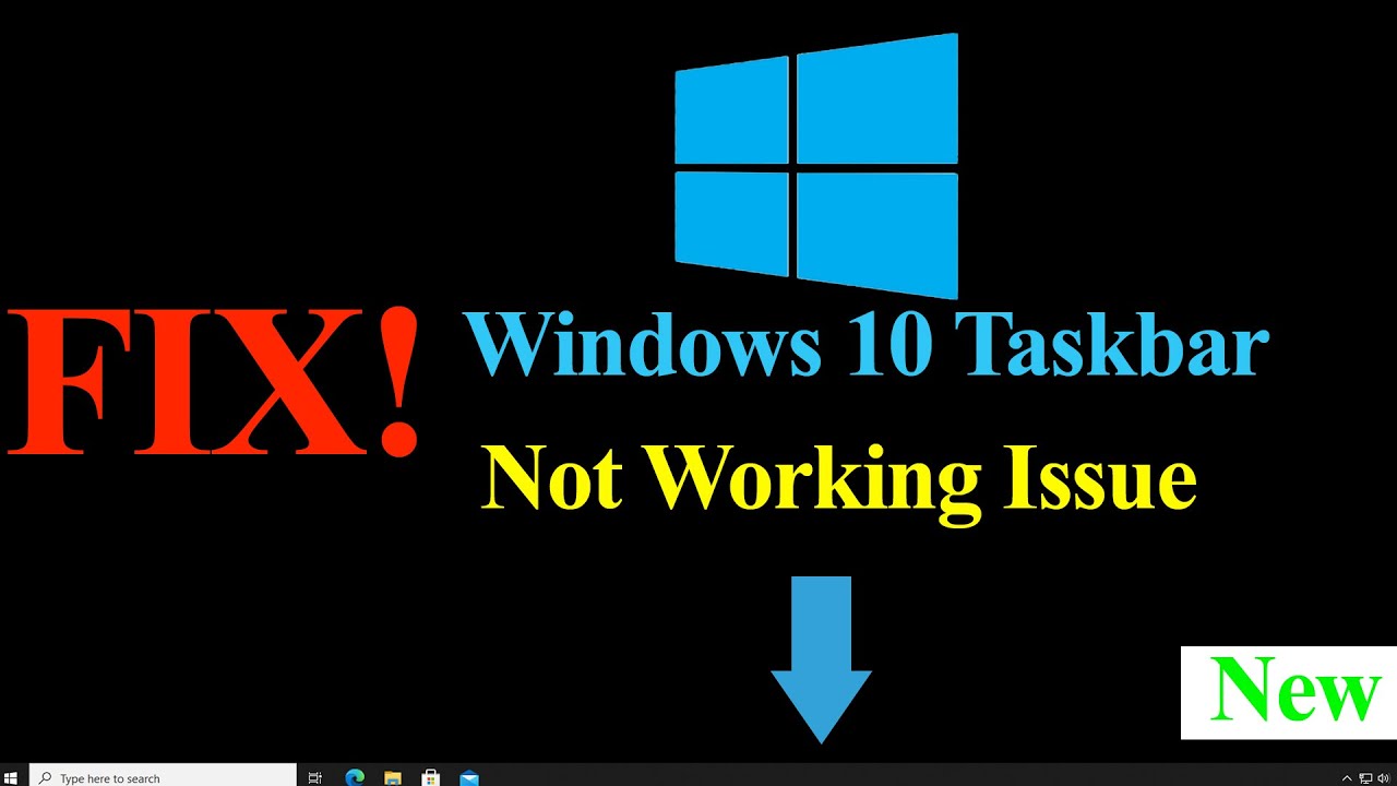 #1 How to fix frozen taskbar on windows 10 – Cách sửa lỗi thanh taskbar bị đơ trong Windows 10 Mới Nhất