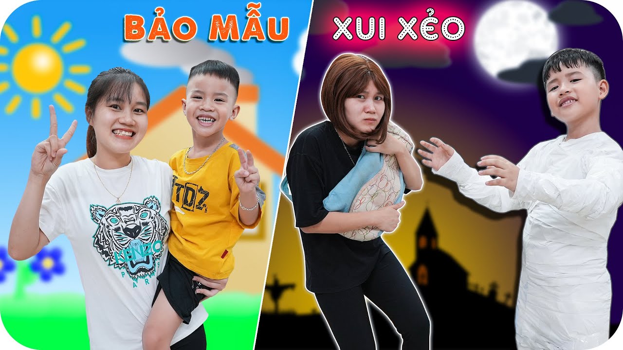 #1 Bảo Mẫu Xui Xẻo VS Bảo Mẫu May Mắn ♥ Minh Khoa TV Mới Nhất