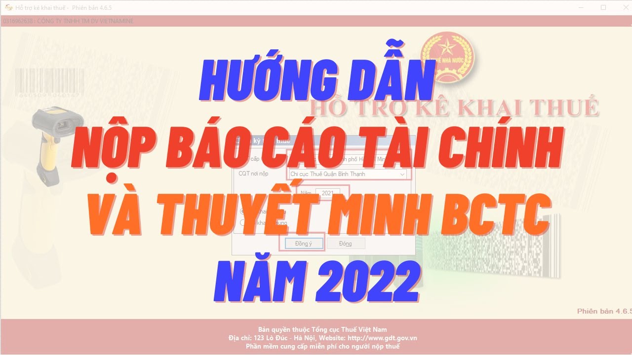 #1 Cách nộp báo cáo tài chính và thuyết minh BCTC qua mạng năm 2022 Mới Nhất