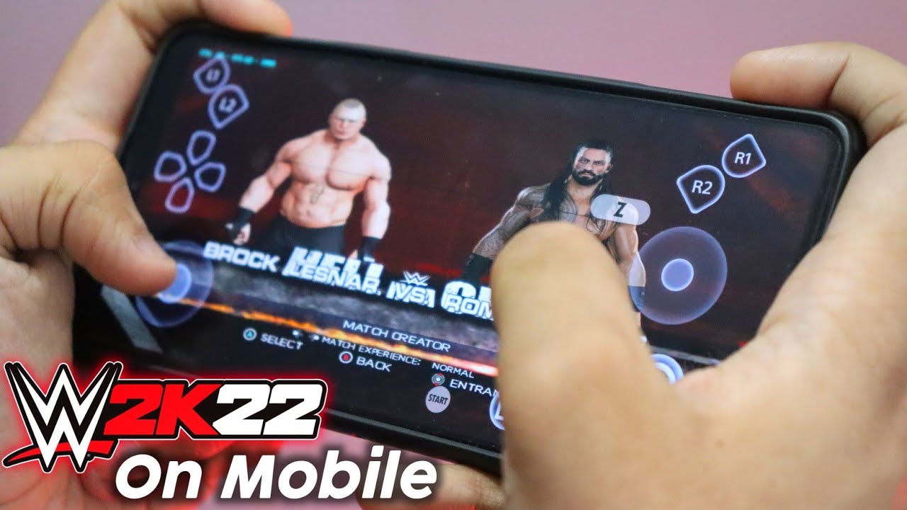 #1 How To Play WWE 2K22 Game on Any Mobile Phone | Gameplay | Download Mới Nhất