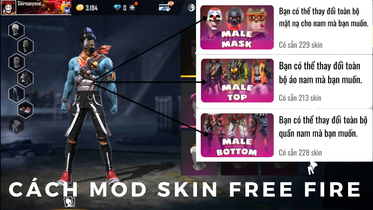 1 Cách Mod Skin Vào Free Fire Bằng Skin Tool Config Ff #1 (2021) Mới Nhất  Tháng Tám 1, 2023