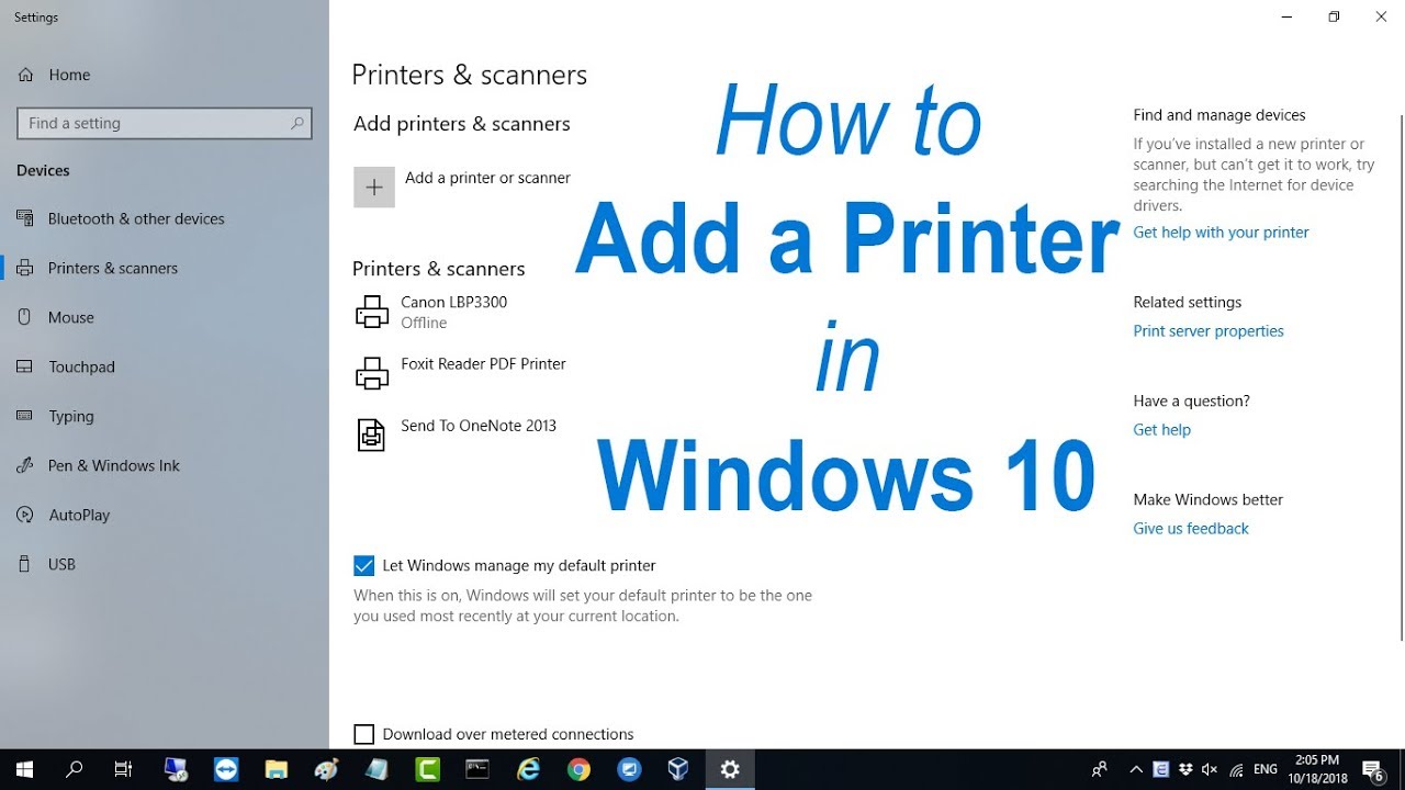 #1 How to Add a Printer in Windows 10 | NETVN Mới Nhất