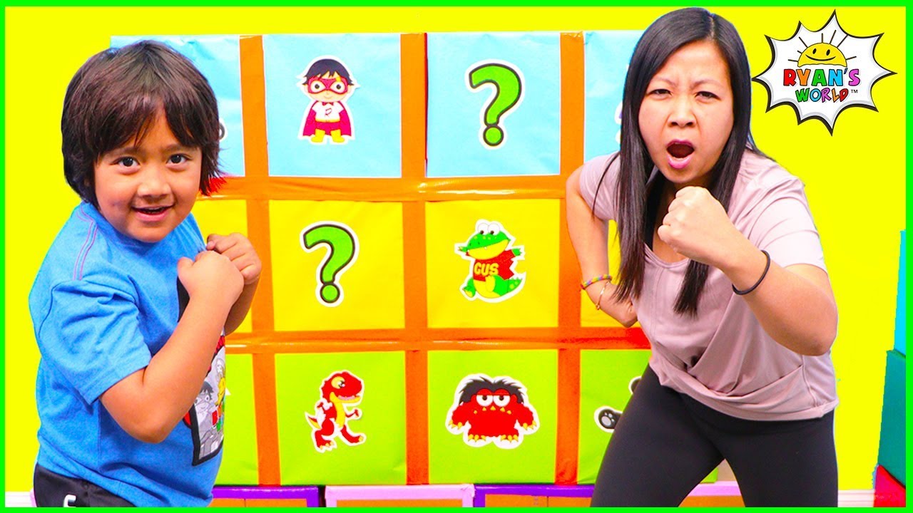 #1 Smash Box Surprise Minute to Win it games with Ryan's World!!! Mới Nhất