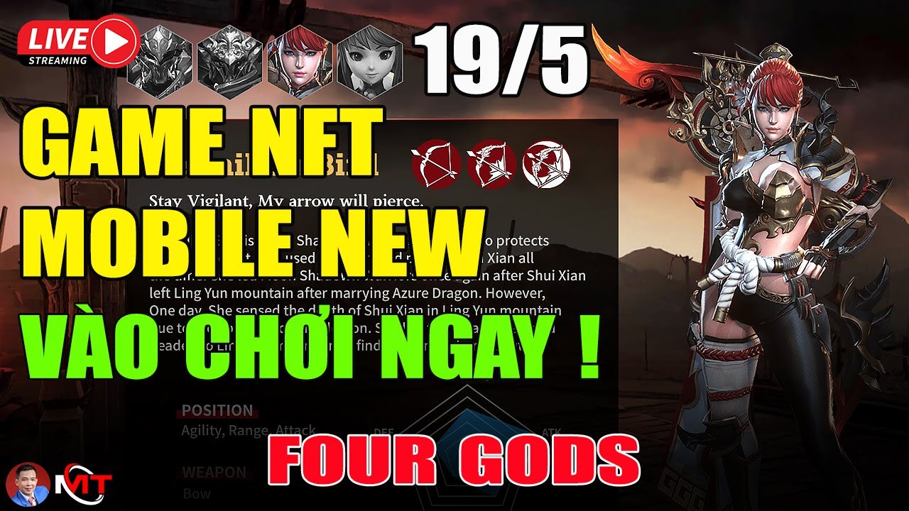 #1 Four Gods On WEMIX – Game NFT Nhập Vai Mobile Vào Chơi Ngay 🔴 Lương Minh Triết Mới Nhất