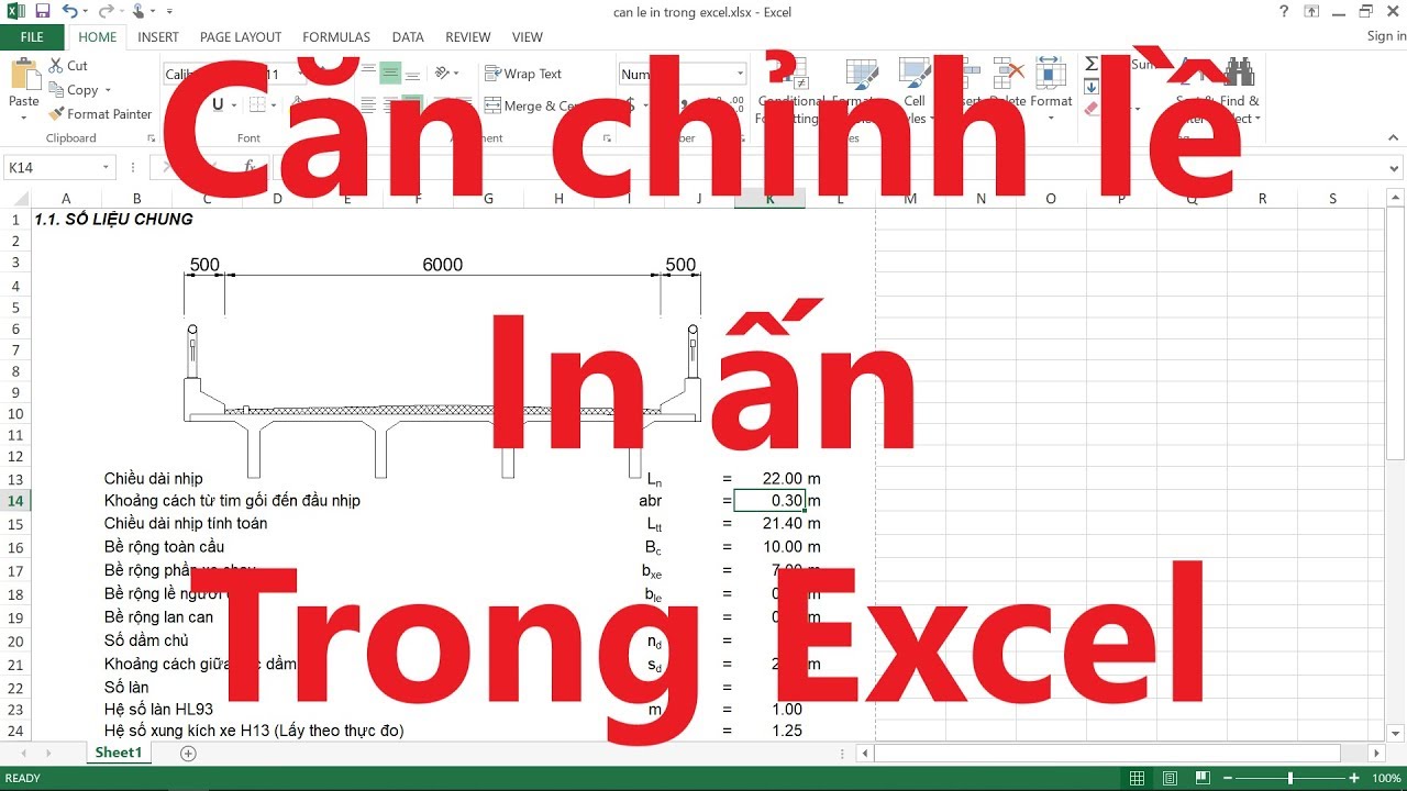 #1 Căn chỉnh lề, In ấn trong Excel Mới Nhất