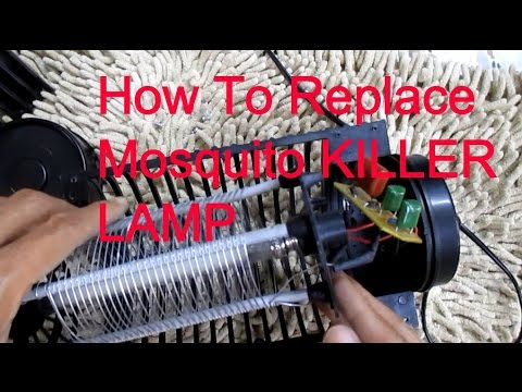 #1 HOW TO OPEN REPAIR REPLACE MOSQUITO BUG TRAP MACHINE BULB LAMP Mới Nhất