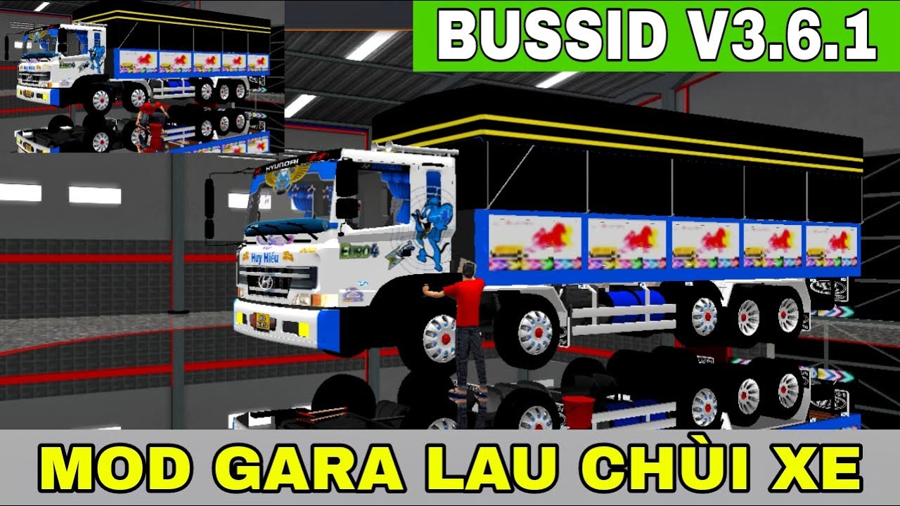 #1 Hướng Dẫn Mod Tài Xế Lau chùi Xe Bussid V3.6.1 | Bus Simulator Indonesia Mới Nhất